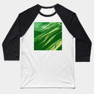 Tropical Green Mountains Oil Effects 5 Baseball T-Shirt